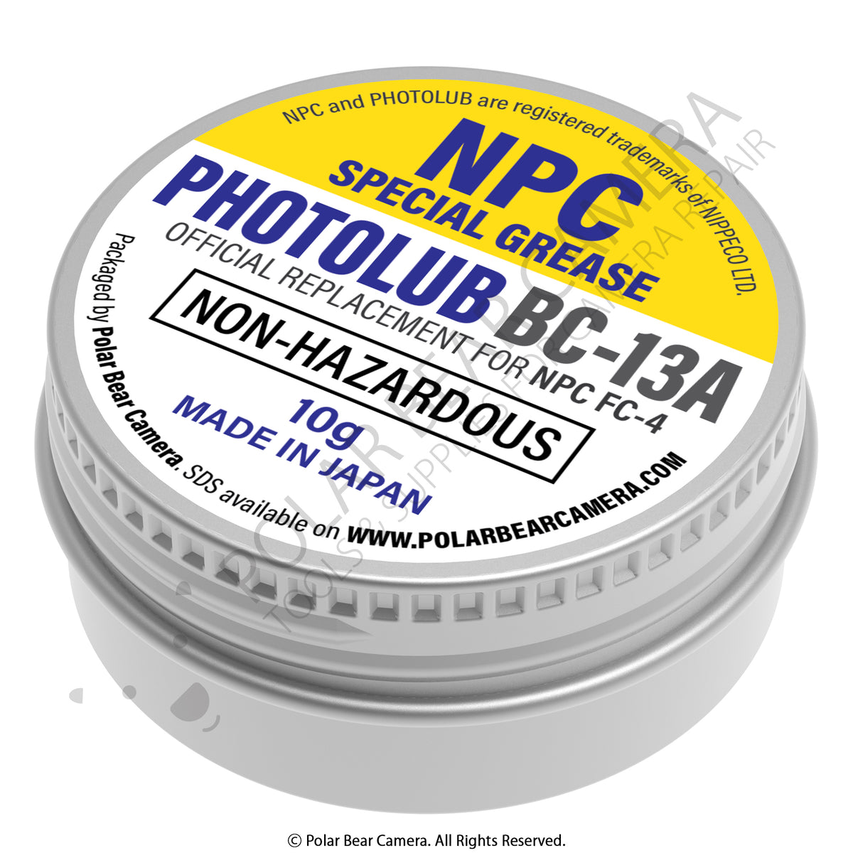 NPC PHOTOLUB BC13A / FC4 Camera Lenses Lubricating Grease Nikon Cano