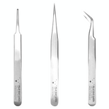 **INTRO OFFER** Heavy-Duty Stainless Steel Tweezers Bundle (3 pcs)
