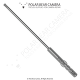 BP4 0.4x2.0x50x80 Long Tip Flathead Slotted Magnetised Screwdriver Bit - Fits VESSEL D73 / HIOS BP-H4 / OHMI VH-4 / 4mm Shank / 800 System