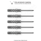 BP4 JIS #000x1.6x20x40 Crosspoint Recess Screwdriver Bit - Fits VESSEL D73 / HIOS BP-H4 / OHMI VH-4 / 4mm Shank / 800 System