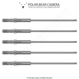 BP4 0.4x2.0x50x80 Long Tip Flathead Slotted Magnetised Screwdriver Bit - Fits VESSEL D73 / HIOS BP-H4 / OHMI VH-4 / 4mm Shank / 800 System