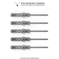 BP4 JIS #00x1.4x20x40 Crosspoint Recess Screwdriver Bit - Fits VESSEL D73 / HIOS BP-H4 / OHMI VH-4 / 4mm Shank / 800 System