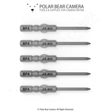 BP4 JIS #00x1.8x20x40 Crosspoint Recess Screwdriver Bit - Fits VESSEL D73 / HIOS BP-H4 / OHMI VH-4 / 4mm Shank / 800 System