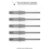 BP4 0.3x1.7x20x40 Flathead Slotted Magnetised Screwdriver Bit - Fits VESSEL D73 / HIOS BP-H4 / OHMI VH-4 / 4mm Shank / 800 System