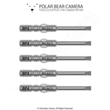 BP4 0.4x2.5x20x40 Flathead Slotted Magnetised Screwdriver Bit - Fits VESSEL D73 / HIOS BP-H4 / OHMI VH-4 / 4mm Shank / 800 System