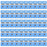 [50 Pack] 1.35V PX625 Battery (PX13, H-D, MR-9, E-625N, EPX625, 625, MRB625)
