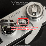 Nikon A/R Ring Shutter Button Removal Wrench Tool for Nikon F / Nikon F2 / Nikon SP / Nikon S2 / Nikon S3 / Nikon S4- Stainless Steel Replaceable Blade
