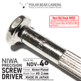 NIWA Precision Screwdriver NDV-4+ No.4 (JIS JCIS #0)