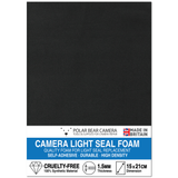 Camera Light Seal SELF-ADHESIVE Foam SOFT-TOUCH 0.5mm 1mm 1.5mm 2mm 3mm (MADE IN UK)