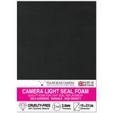 Camera Light Seal SELF-ADHESIVE Foam SOFT-TOUCH 0.5mm 1mm 1.5mm 2mm 3mm (MADE IN UK)