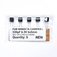 Minolta X-Series Capacitor Replacement [5 PCs / 10 PCs] for X-700 X-570 X-500 X-370 X-300 X-7A X-370N X-300S X-9 X-370S XD X-11