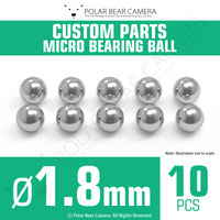 Micro Bearing Balls 1.8mm 10 Pieces Stainless Steel