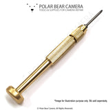 800 / 4mm Wing Shank Screwdriver Handle BRASS MADE (Upgraded) - Fits BP4 / VESSEL D73 / HIOS BP-H4 / OHMI VH-4 / 4mm Shank / 800 System Bits