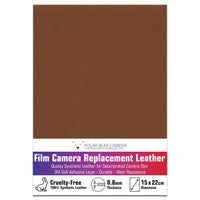 0.8mm Camera Body Self-Adhesive Replacement Synthetic Leather (1 Sheet) ROYAL BLUE