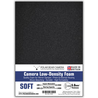 Camera Low Density Foam (SOFT / 5mm) for Mirror Damper / SLR Prism Housing / Camera Internal Spacer
