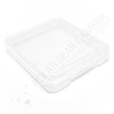 Clear Plastic Case with Lid (CF Card Holder) - 43mm*52mm*8mm