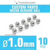 Micro Bearing Balls 1mm 10 Pieces Stainless Steel