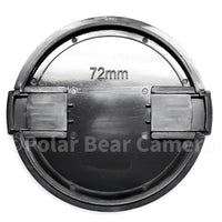 72mm Front Lens Cap Snap On (Clip On)