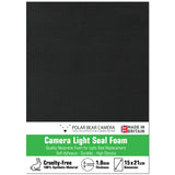 1mm Camera Light Seal Self-Adhesive Soft-Touch Foam (1 Sheet) MADE IN UK