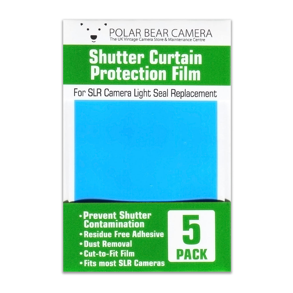 Shutter Curtain Protection Film (5 Sheets) Polar Bear Camera