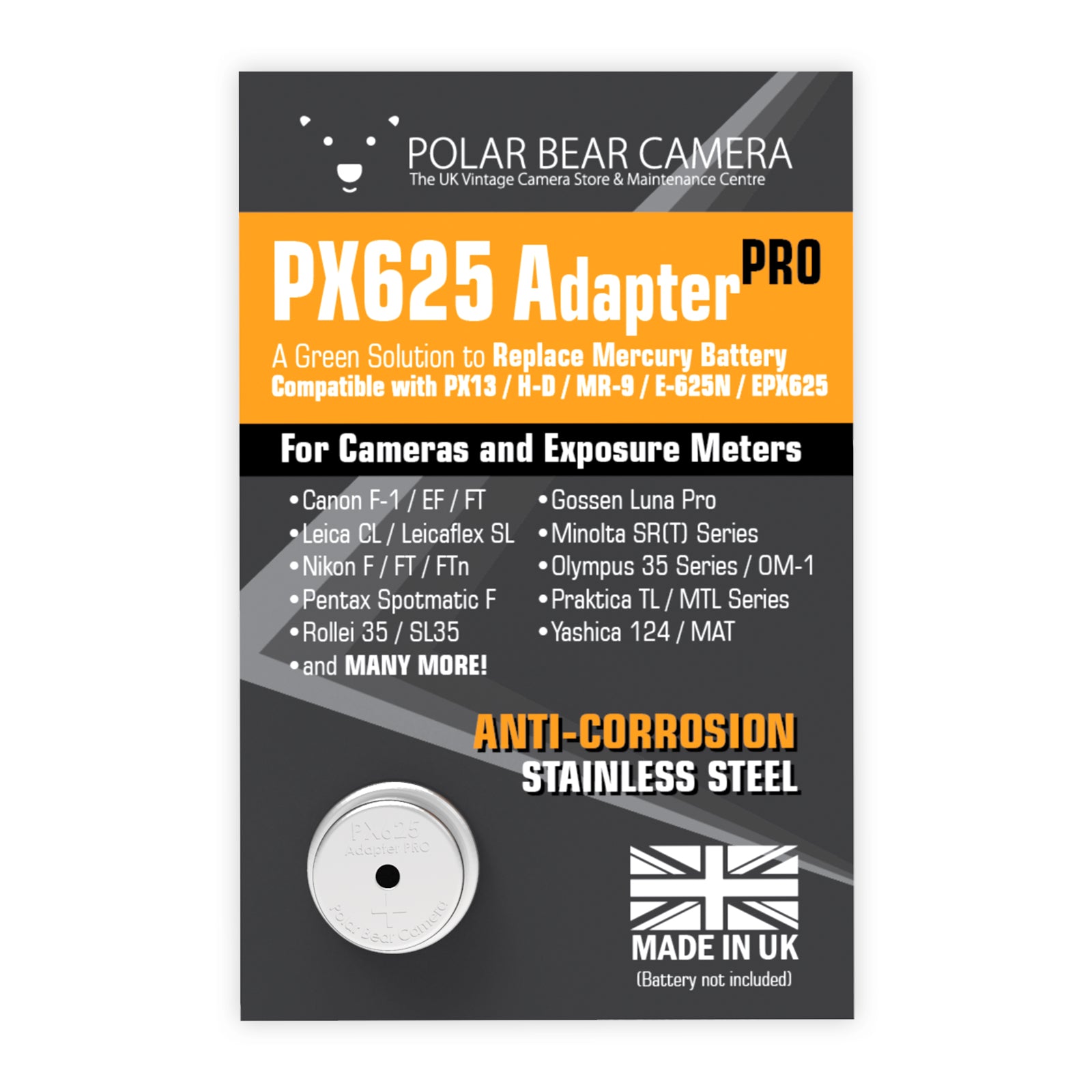 PX625 Adapter Pro (Fits PX13, H-D, MR-9, E-625N, EPX625, 625