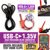 USB-C to 1.35V High Precision DC/DC Converter Exposure Meter Calibration